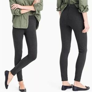 Nwot J. Crew Womens Gray ponte stretch pants 6r